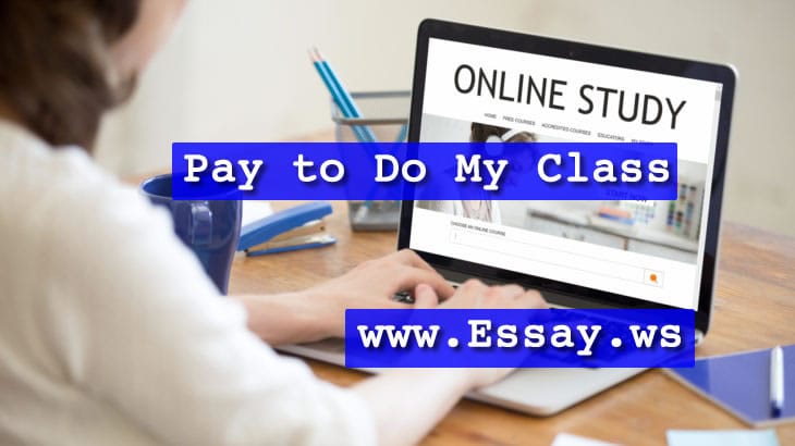 pay to do online class